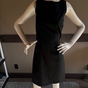 COLLECTION By Cherokee Elegant Black Sleeveless Dress 100% cotton
